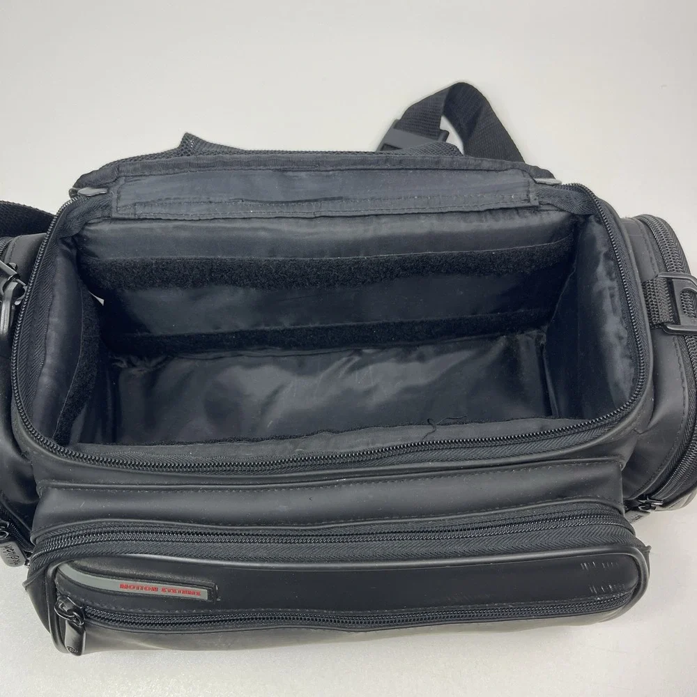 Motion‎ Systems Camera Camcorder Faux Leather Carrying Case Bag Padded Pockets